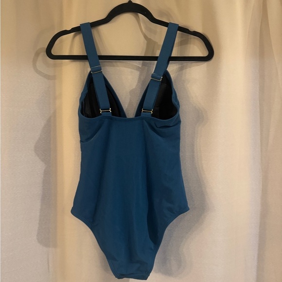 Kona Sol Blue One Piece Swimsuit - Picture 2 of 6